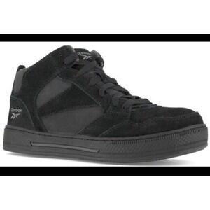Reebok RB1735 Dayod Safety Toe Skateboard Work High-Top Shoe Black Men's 11.5W
